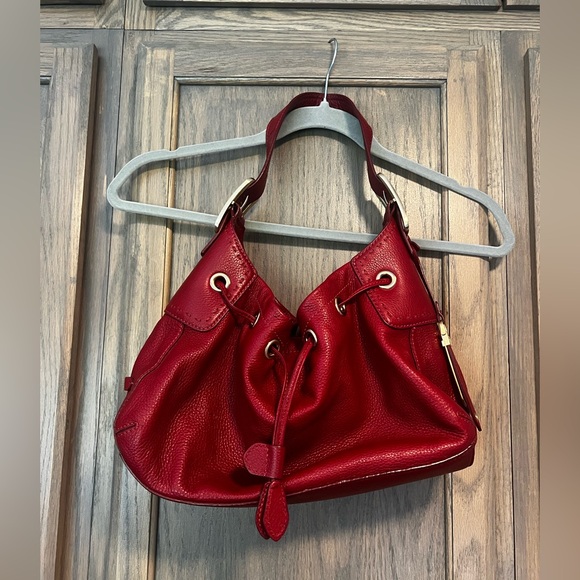 Cole Haan Red Leather Bag - Picture 1 of 8